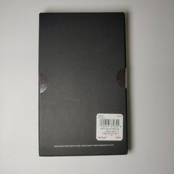 Coach Case Cover 39327 iPhone X Party Mouse Print - Picture 2 of 2